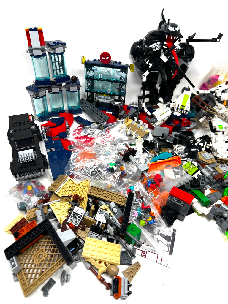 Legos Ghost Rider Car Ninjago Venom Mix Set Pieces