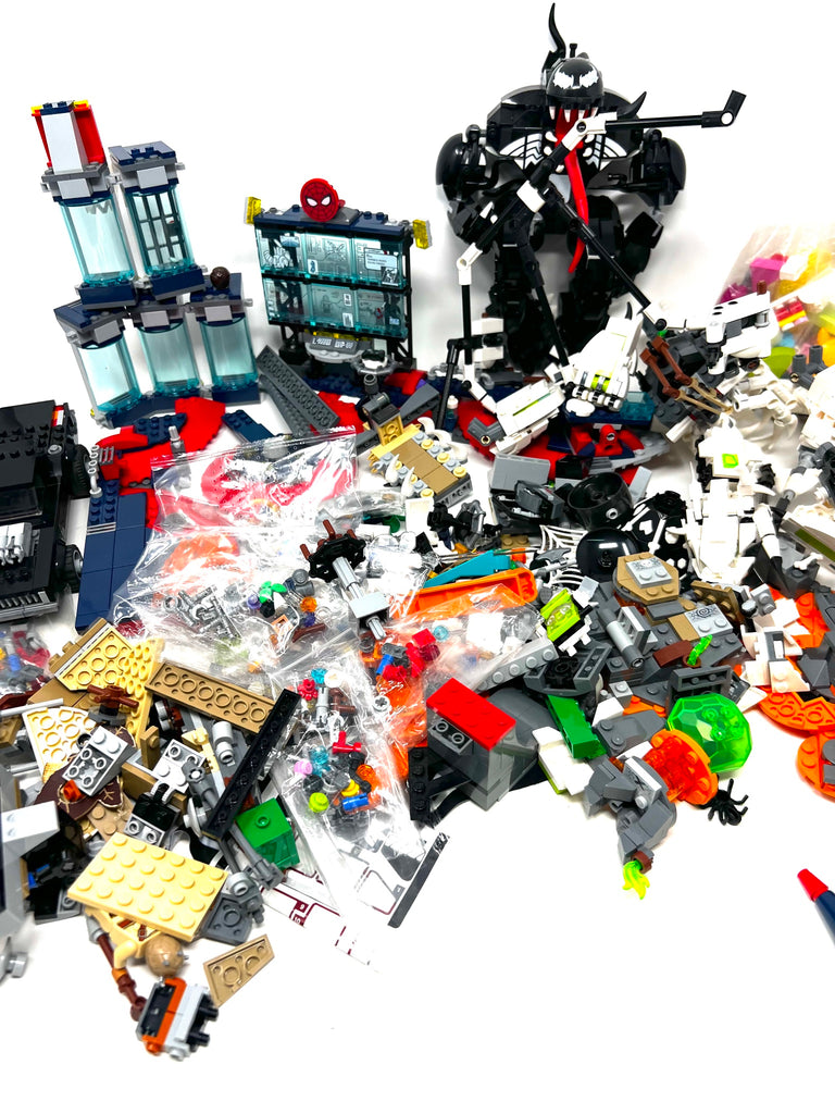 Legos Ghost Rider Car Ninjago Venom Mix Set Pieces