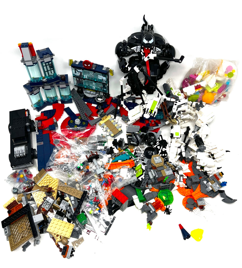Legos Ghost Rider Car Ninjago Venom Mix Set Pieces
