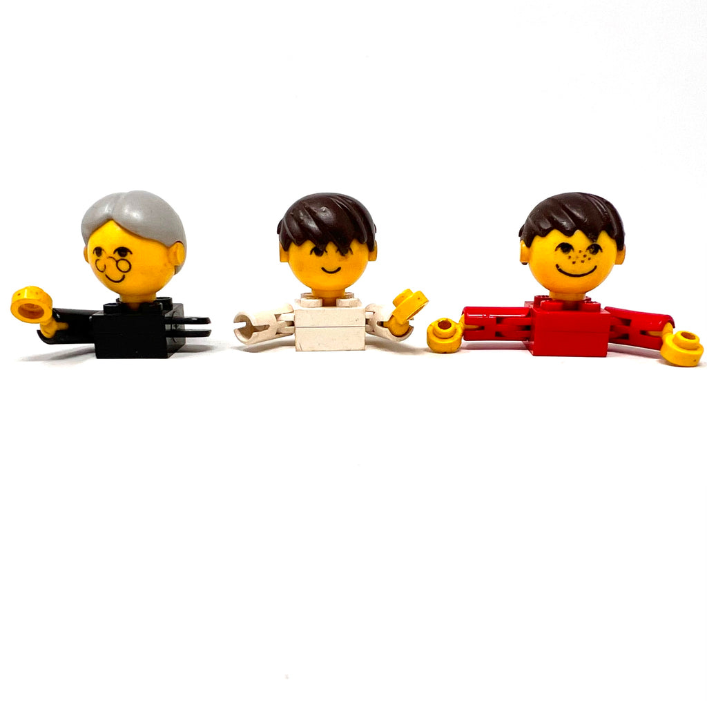 Vintage 1974 Lego Meles & Females Set of 3