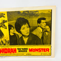 1965 Ghidrah The Three Headed Monsters Godzilla Mothra Rodan Movie Lobby Card 1