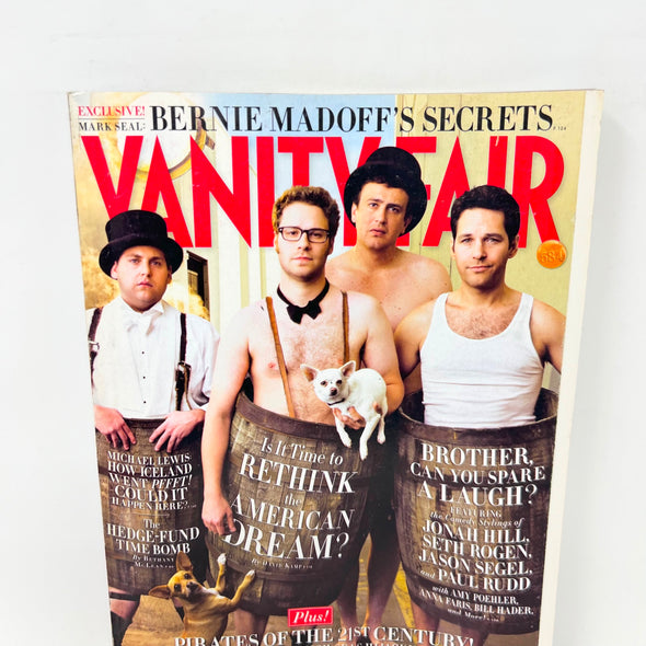 Vanity Fair Magazine No. 584 Aprail 2009 Bernie Madoff's Secrets