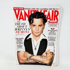 Vanity Fair Magazine November 2011 Johnny Depp Cover