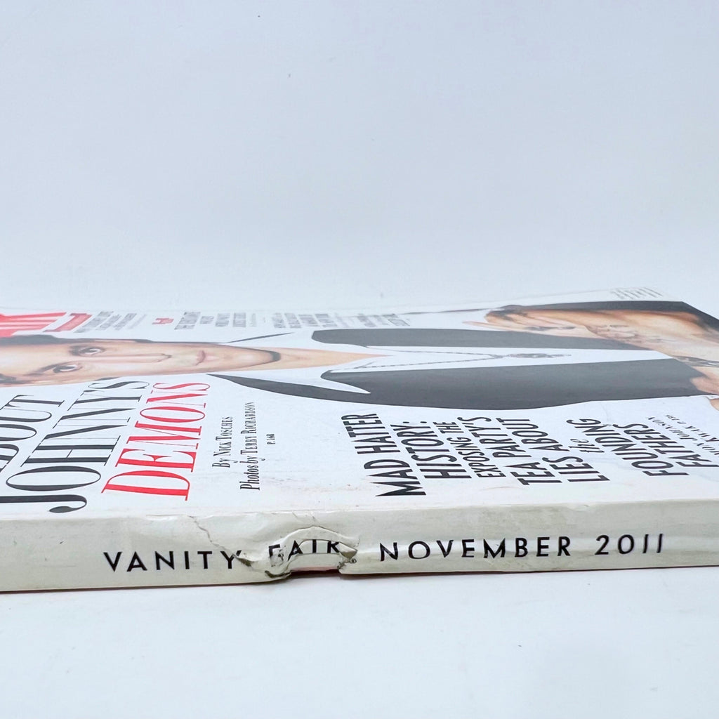 Vanity Fair Magazine November 2011 Johnny Depp Cover