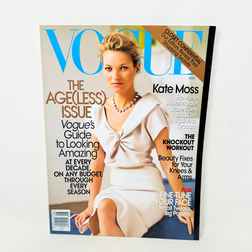 Vogue Magazine August 2008 Kate Moss Cover