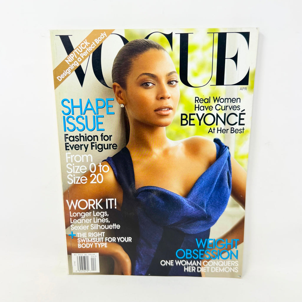 Vogue Magazine April 2009 Beyonce Cover No Label VG