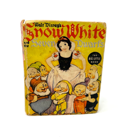 1938 The Story Of Walt Disney Snow White and the Seven Dwarfs A BigLittle Book
