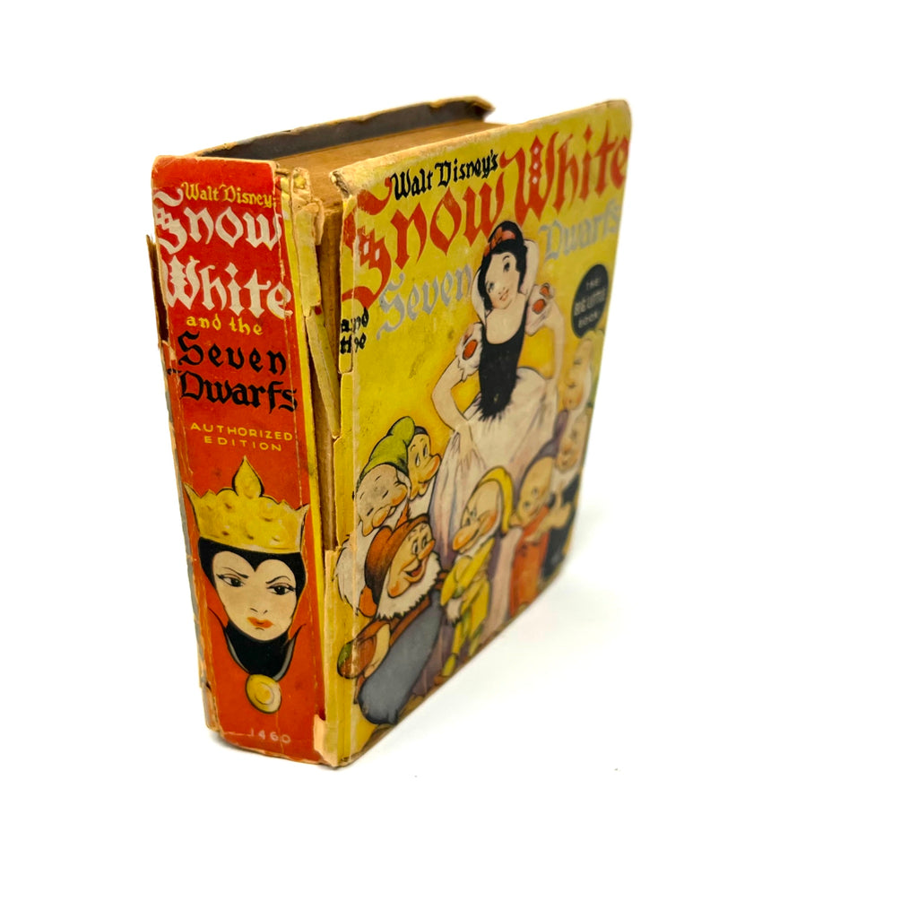 1938 The Story Of Walt Disney Snow White and the Seven Dwarfs A BigLittle Book