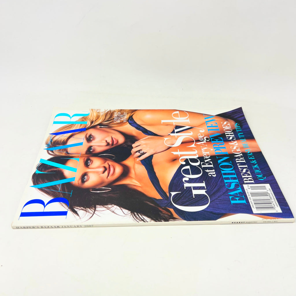 Harpers Bazaar January 2007 Cameron Diaz & Kate Winslet Cover