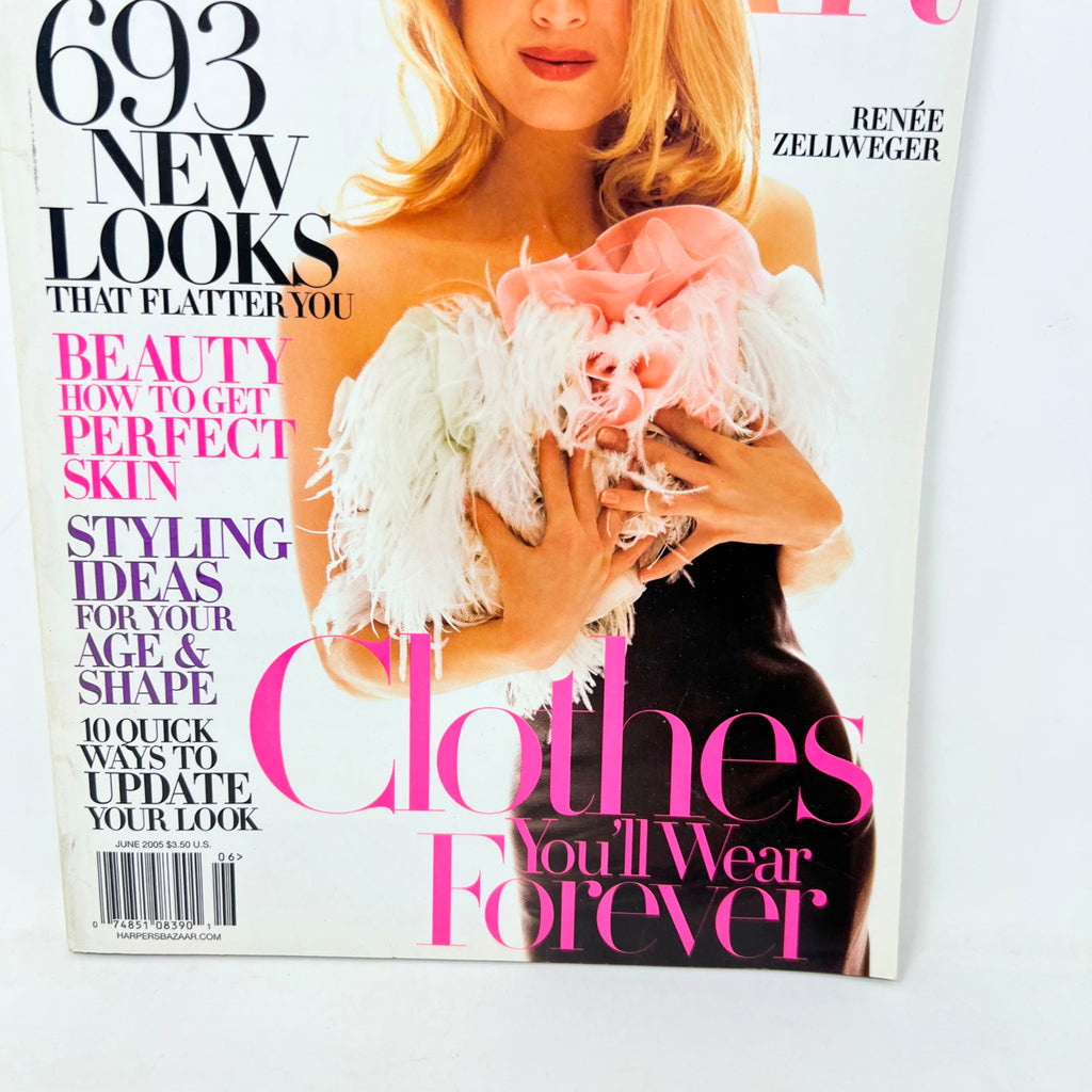 Harpers Bazaar June 2005 693 New Looks Renee Zellweger Cover