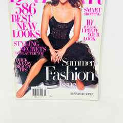 Harpers Bazaar May 2006 Jennifer Lopez Cover Summer Fashion Issue