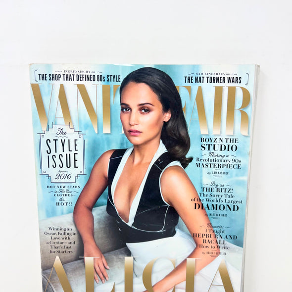 Vanity Fair Magazine The Style Issue September 2016 Alicia Vikander in Wonderlan