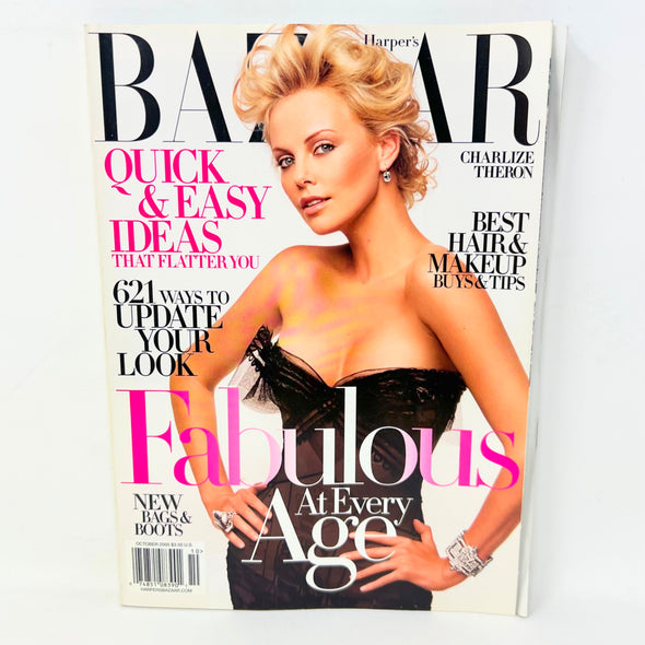Harpers Bazaar Ocober 2005 Charlize Theron