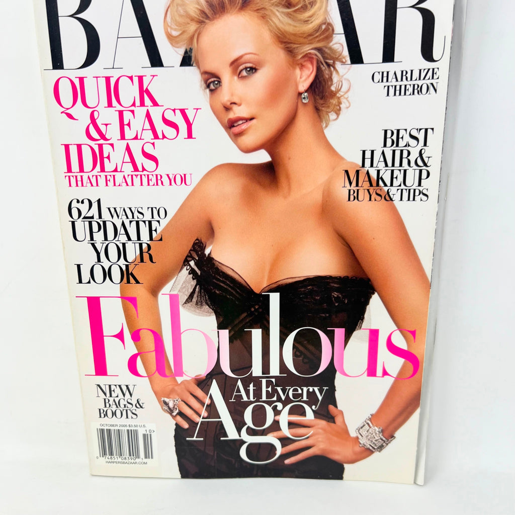 Harpers Bazaar Ocober 2005 Charlize Theron