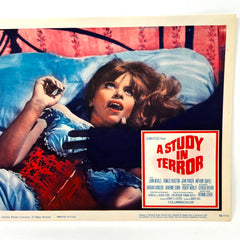 1966 A Study in Terror Sherlock Holmes Collectible movie Lobby Card