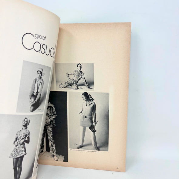 Vintage International VOGUE Pattern Book Magazine June/July 1970