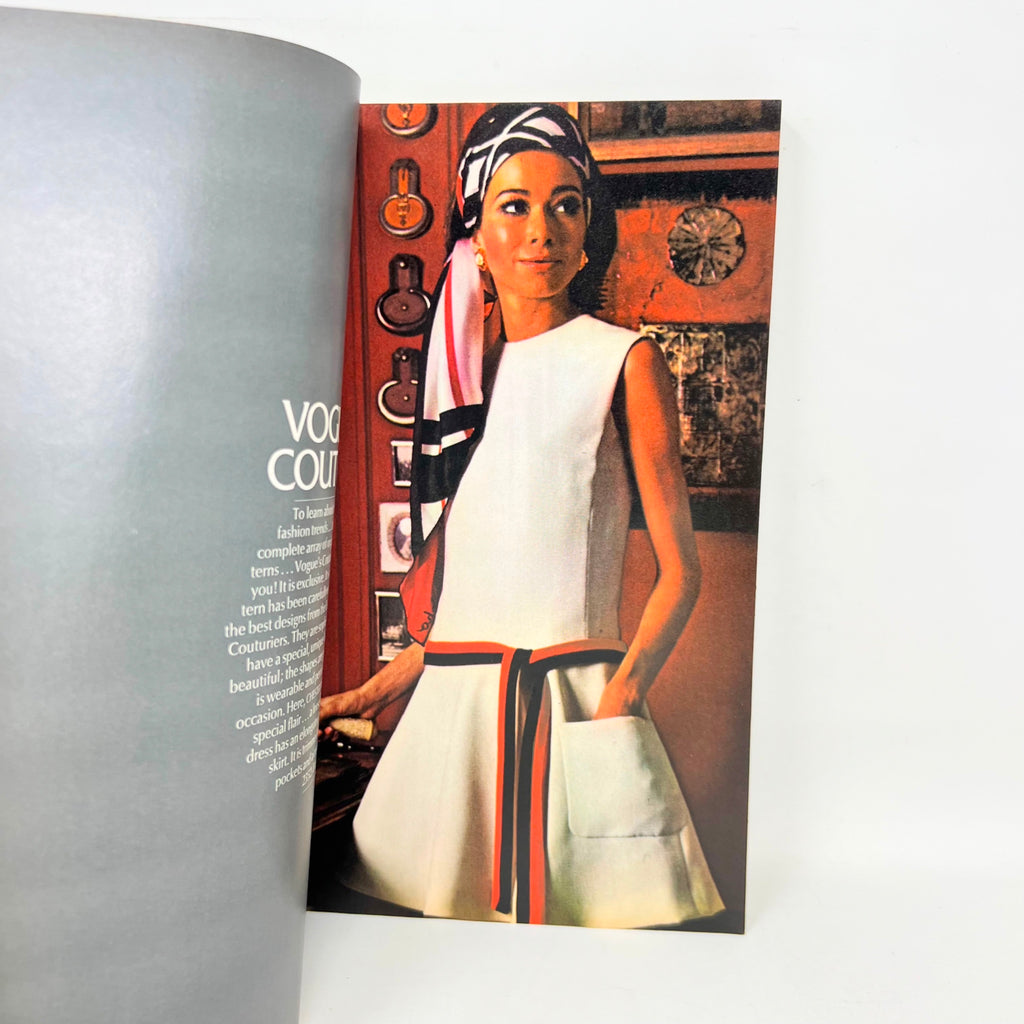 Vintage International VOGUE Pattern Book Magazine June/July 1970