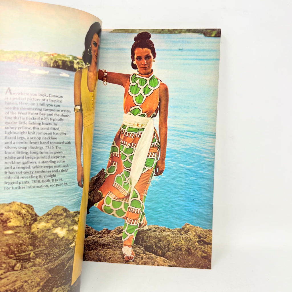 Vintage International VOGUE Pattern Book Magazine June/July 1970