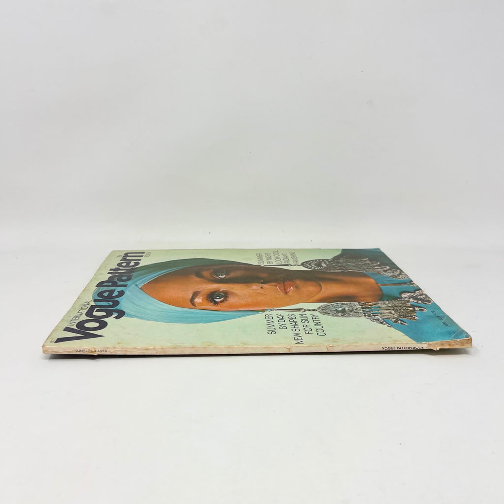 Vintage International VOGUE Pattern Book Magazine June/July 1970