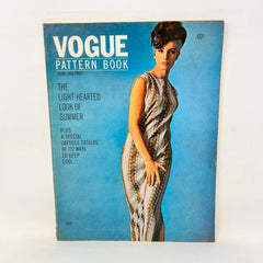 Vintage Vogue Pattern Book June July 1963