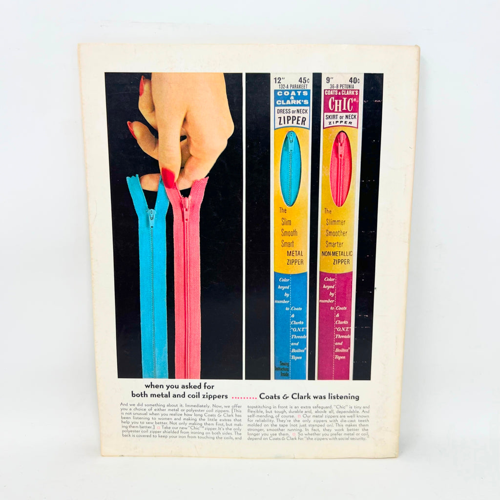 Vintage Vogue Pattern Book June July 1963