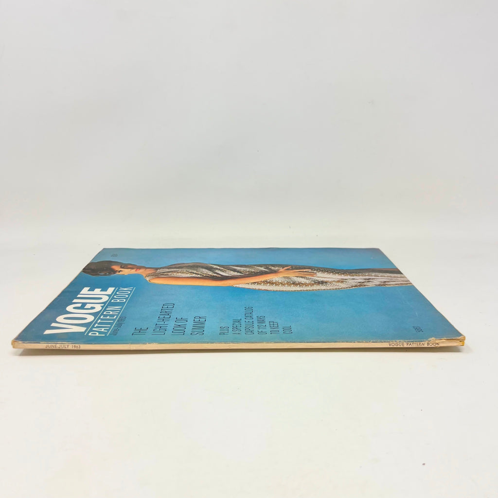 Vintage Vogue Pattern Book June July 1963