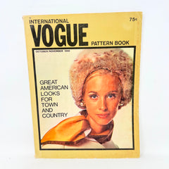 Vintage Vogue Pattern Book October November 1968