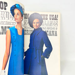 Vintage Vogue Pattern Book October November 1968