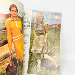 Vintage Vogue Pattern Book October November 1968