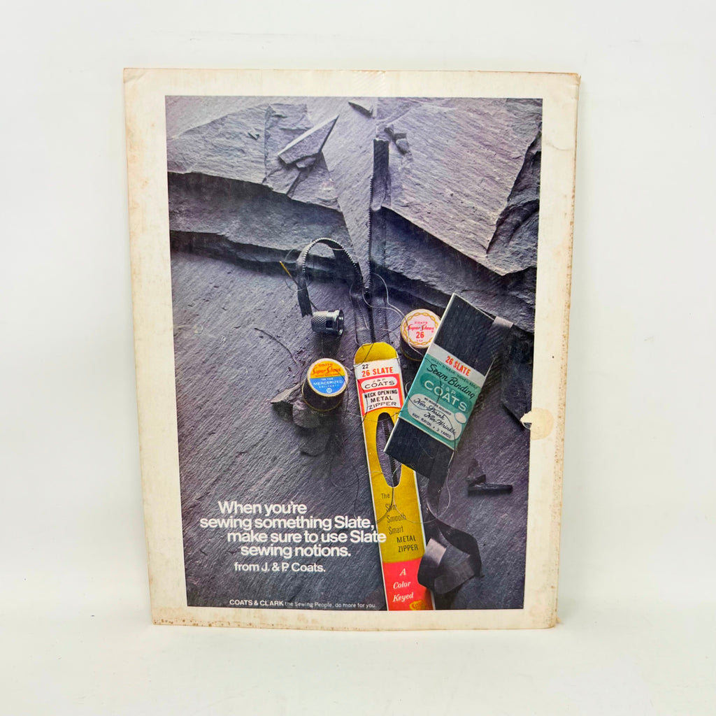 Vintage Vogue Pattern Book October November 1968