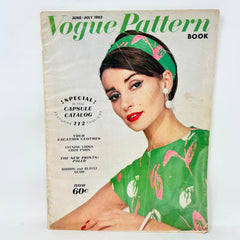 Vintage Vogue Pattern Book June July 1962
