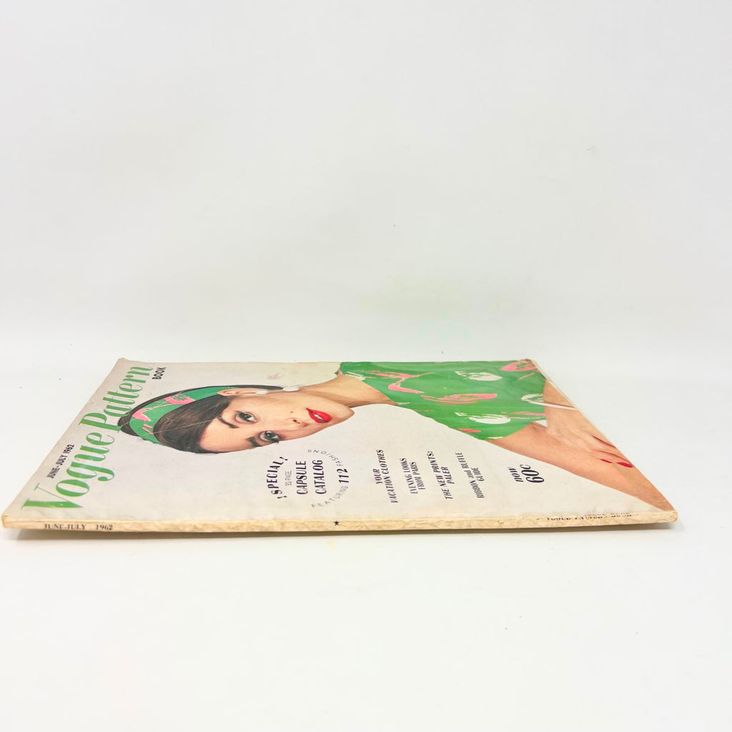 Vintage Vogue Pattern Book June July 1962