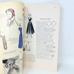 Vintage Vogue Pattern Book August September 1948
