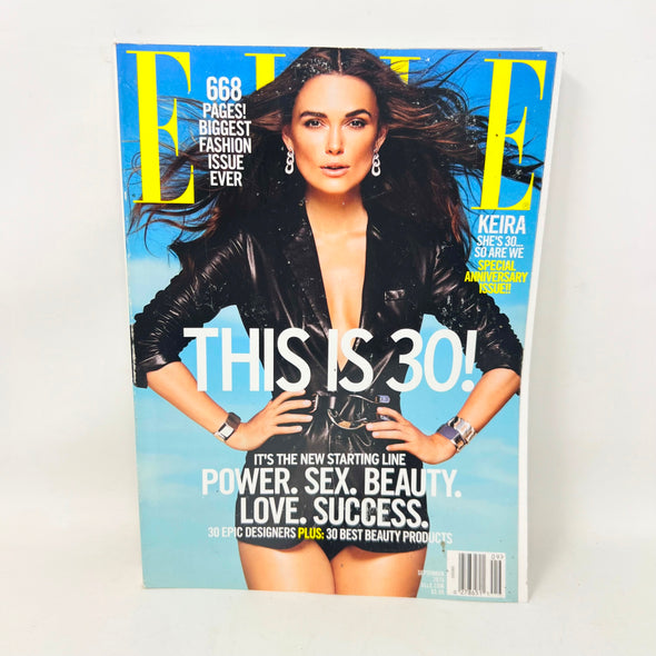 ELLE Magazine September 2015 KEIRA
