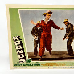 1957 Kronos Scifi Collectible Movie Lobby Card 2 Jeff Morrow Barbara Lawrence