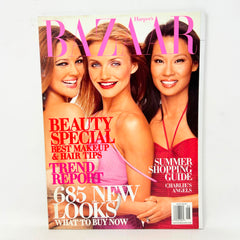 Bazaar Magazine Cameron Diaz Lucy Liu Helena Christensen June 2003