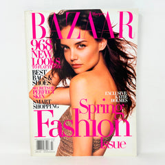Bazaar Magazine March 2007 KATIE HOLMES Cover