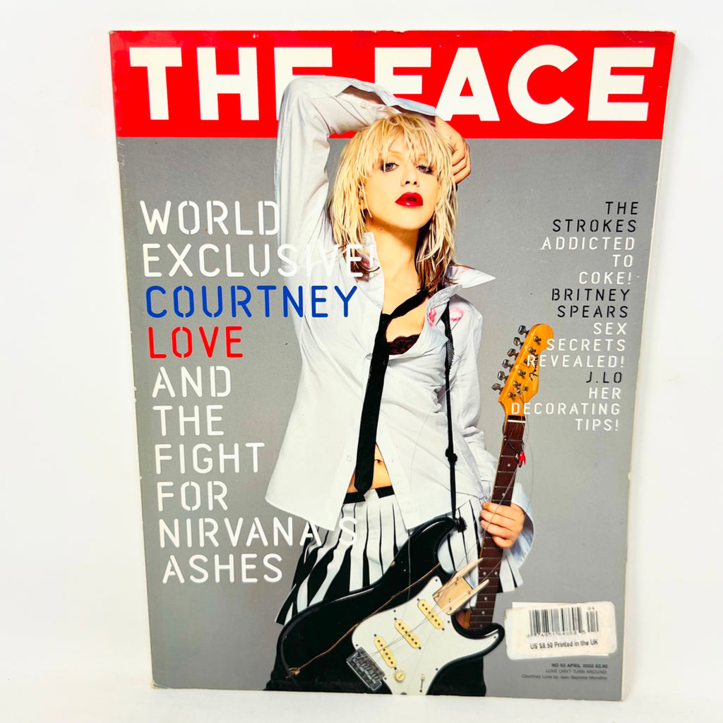 THE FACE Magazine April 2002 - Courtney Love, Britney Spears