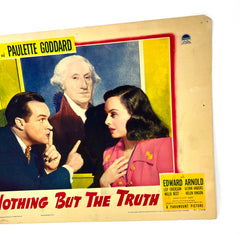 Nothing But The Truth Collectible Movie Lobby Card Bob Hope Paulette Goddard (a)