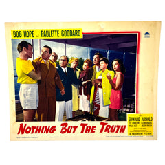 Nothing But The Truth Collectible Movie Lobby Card Bob Hope Paulette Goddard (b)