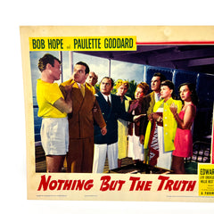 Nothing But The Truth Collectible Movie Lobby Card Bob Hope Paulette Goddard (b)