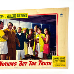 Nothing But The Truth Collectible Movie Lobby Card Bob Hope Paulette Goddard (b)