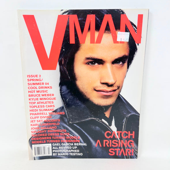 VMAN magazine issue #2 Spring Summer 2004 GAEL GARCIA BERNAL