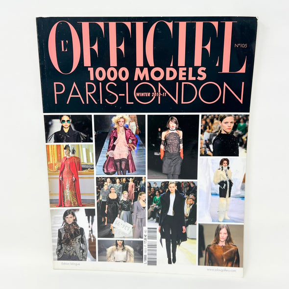 L'Officiel Magazine No.105 1000 Models Paris London Winter 2010-11