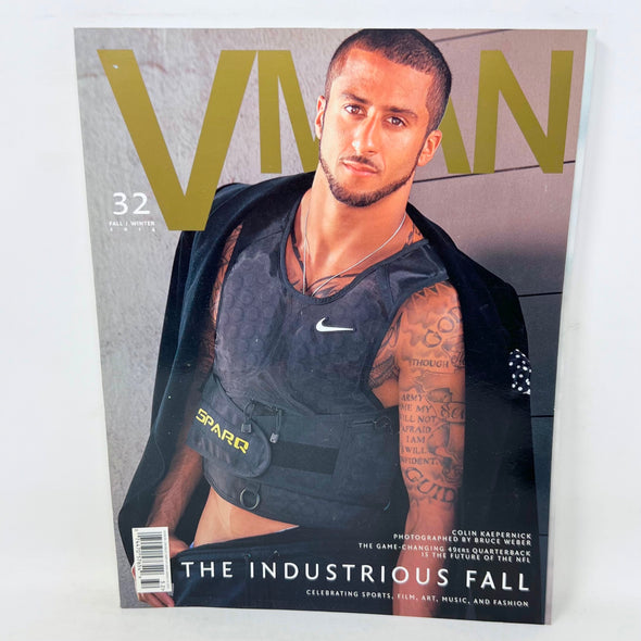 VMAN MAGAZINE Fall Winter #32 Colin Kaepernick 2014