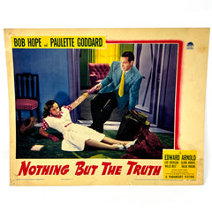 Nothing But The Truth Collectible Movie Lobby Card Bob Hope Paulette Goddard (g)