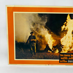 The Green Berets Movie Lobby Card John Wayne David Janssen Jim Hutton No.3