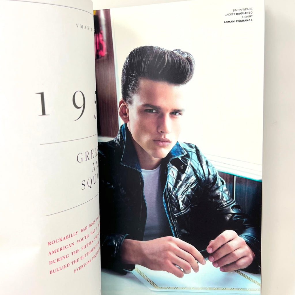 Vman Magazine Issue #24 Winter 2011 James Franco Cover 150 Years of Mens Style