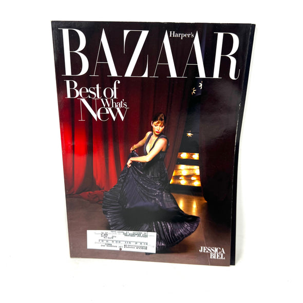 Bazaar Magazine August 2008 Best of Whats New Jessia Biel Cover