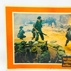 The Green Berets Movie Lobby Card John Wayne David Janssen Jim Hutton No.4